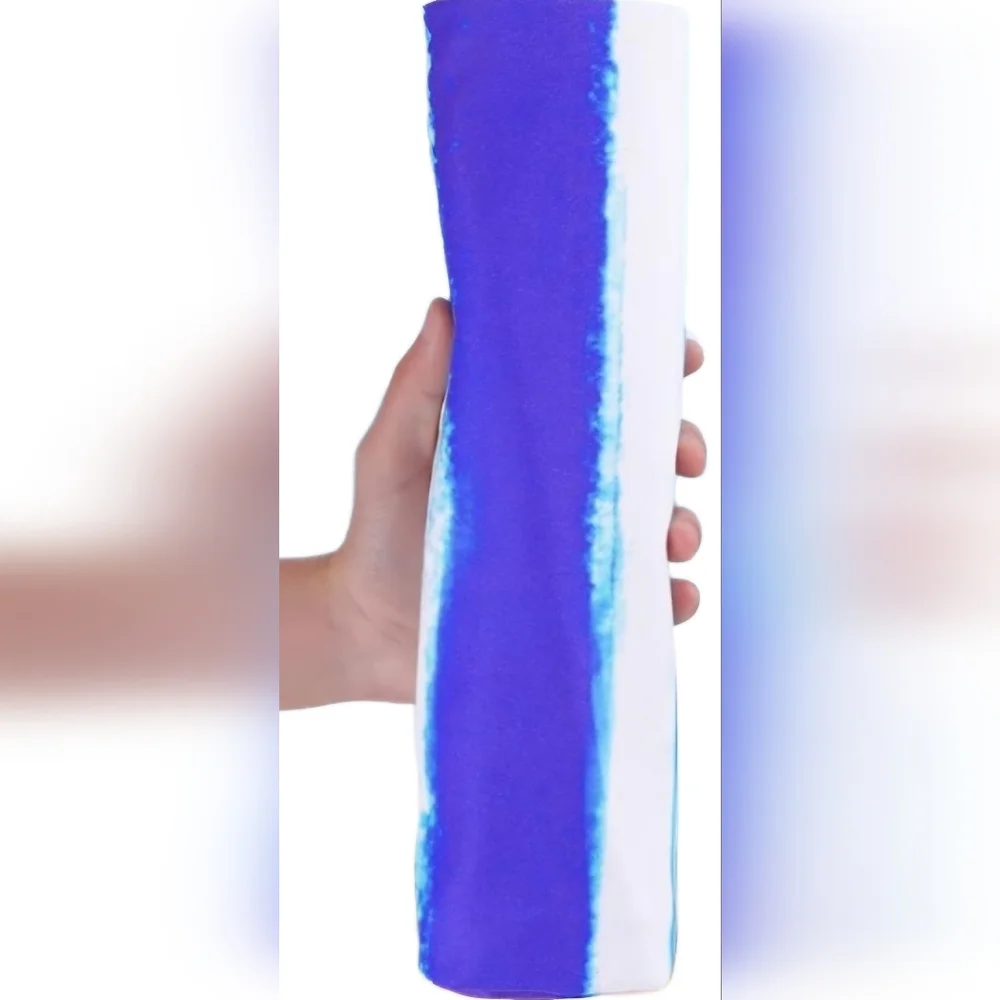 Blue Stripe Microfiber Oversized Lightweight Beach Towel NWT